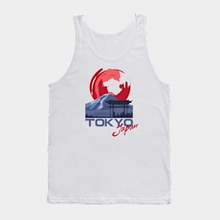 Sun over Tokyo Tank Top